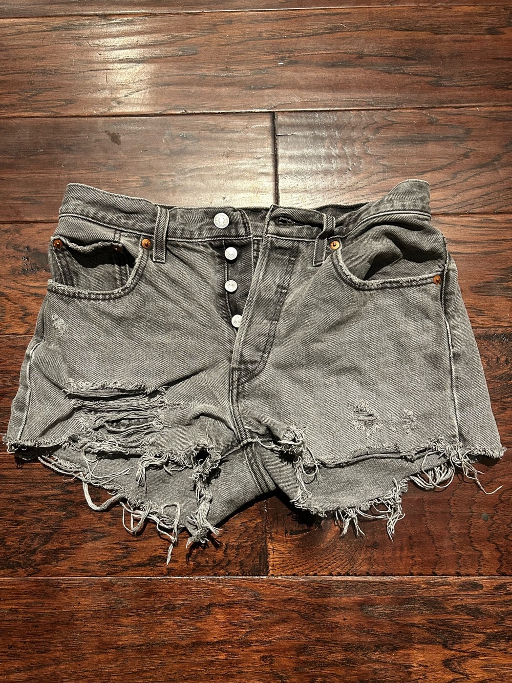 Levi’s 501 Cutoff Denim Shorts